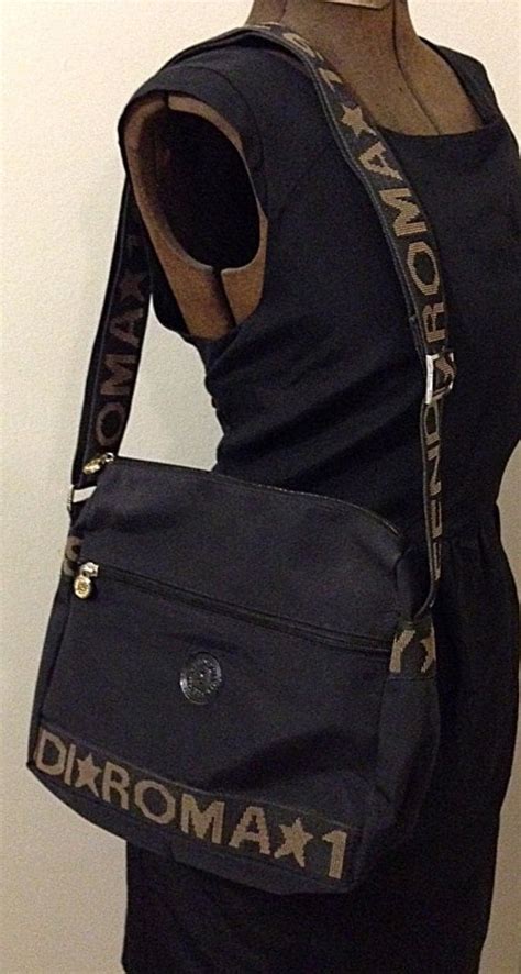 Vintage Fendi roma Italy 1925 Signature Satchel 